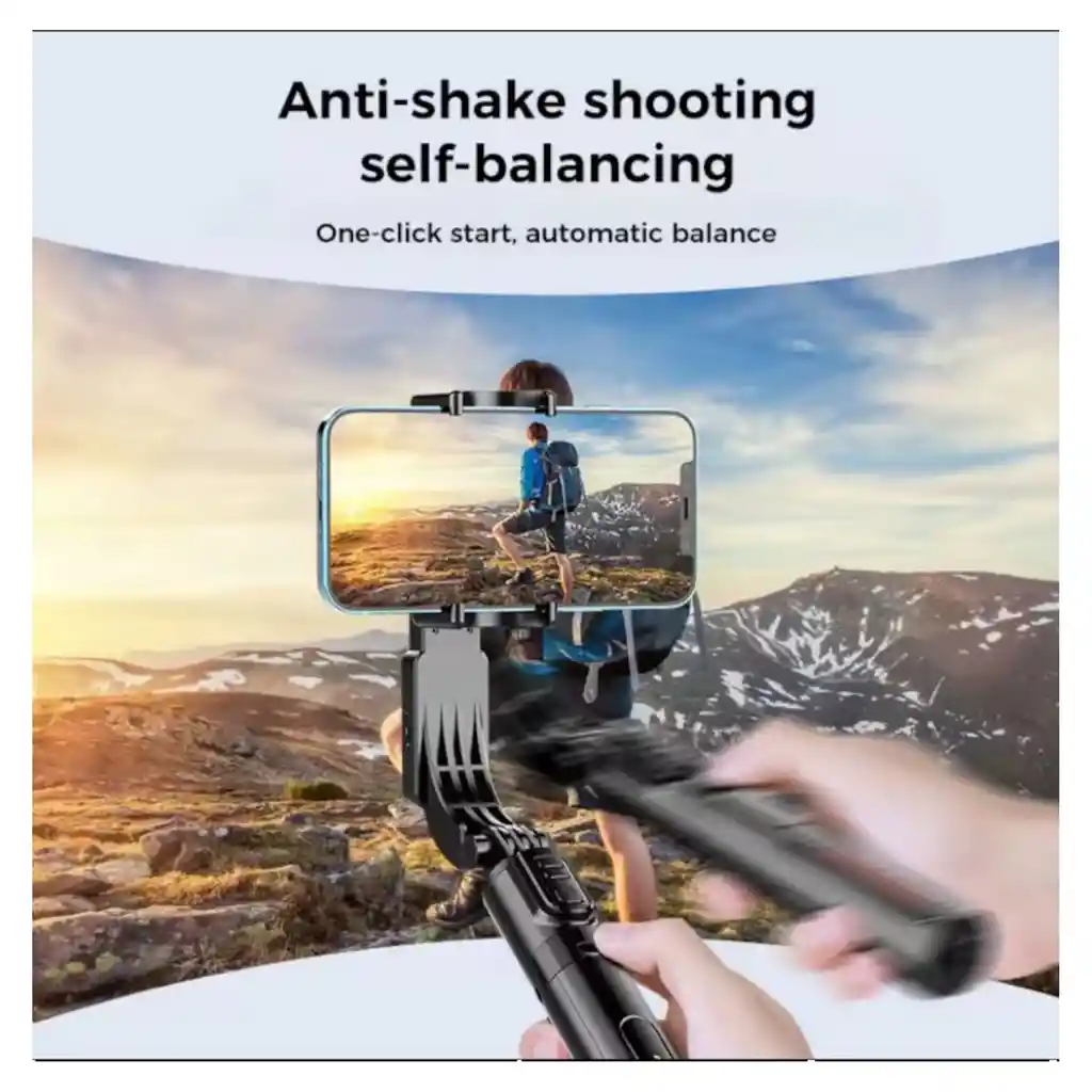 Tripode Selfie Gimbal Estabilizador C09 Eje Robotico Celular
