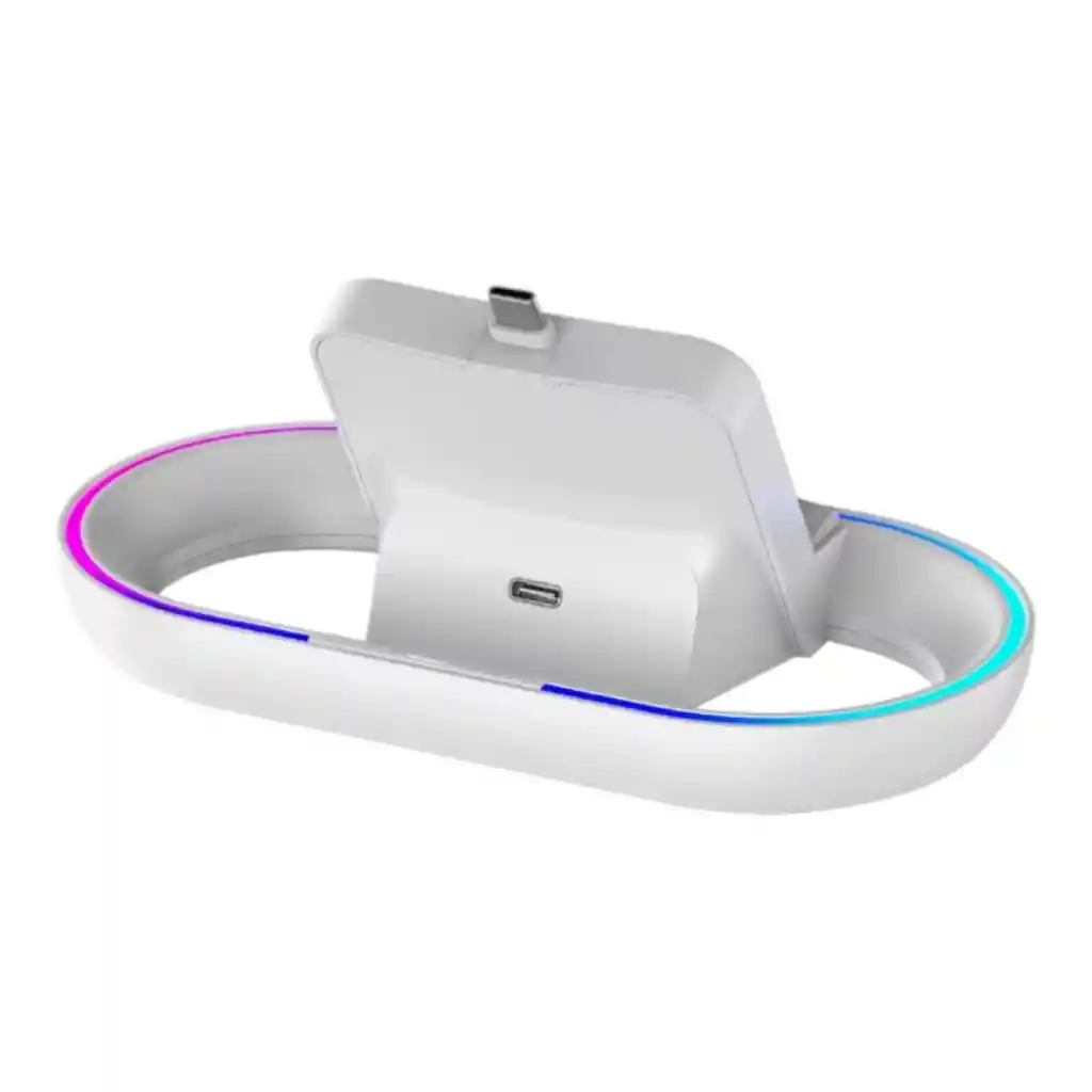 Estacion De Carga Compatible Con Ps Portal Rgb Ligth Usb C Ipega