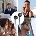 Audífonos Alámbricos Tipo C Aut124 Color Negro | 1hora