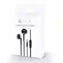 Audifonos In Ear Manos Libres 3.5mm 1hora Aut117 Color Negro