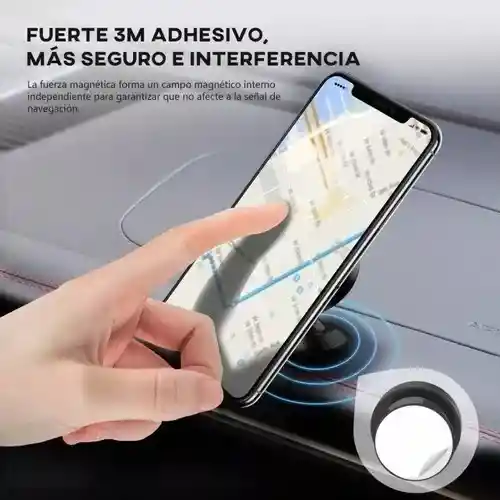 Soporte Magnético De Celular Para Carro Giro Completo 1hora