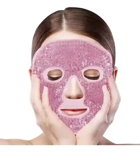 Mascarilla Facial Gel Terapia De Frío Y Calor Rostro Arrugas