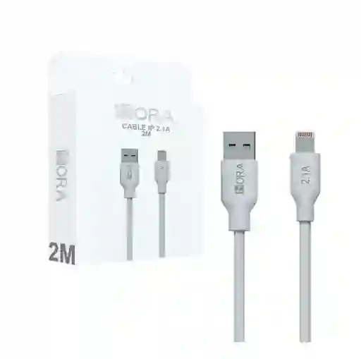 Cable De Carga Lightning De 2metros 1hora Ref: Cab247
