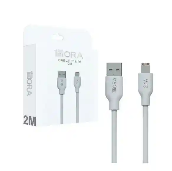 Cable De Carga Lightning De 2metros 1hora Ref: Cab247