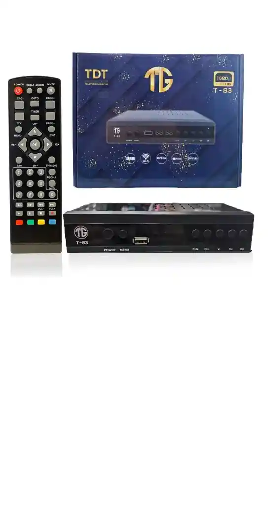 Decodificador Tdt Receptor Tv Digital Dvb Hdmi Antena