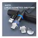 Cable 1hora Magnético Tipo C Ip V8 Intercambiables Negro