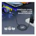 Cable 1hora Magnético Tipo C Ip V8 Intercambiables Negro