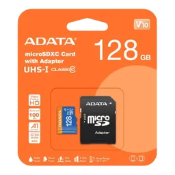 Memoria Micro Sd 128gb Adata Clase 10 Ausdx128