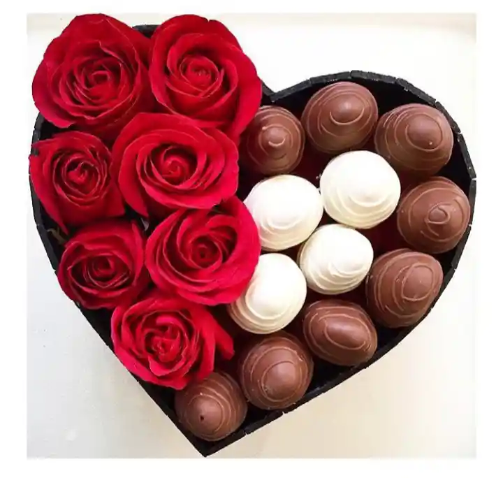 Box Fresas Con Chocolate