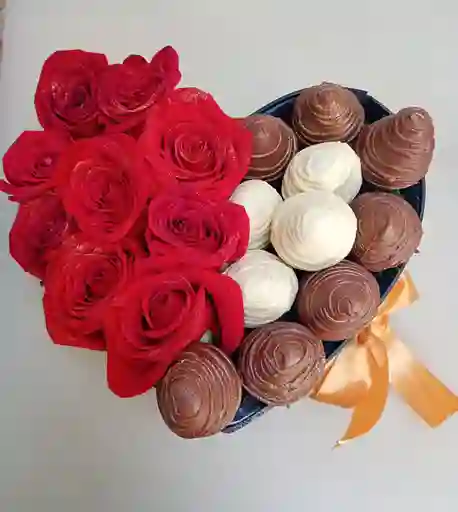 Box Fresas Con Chocolate