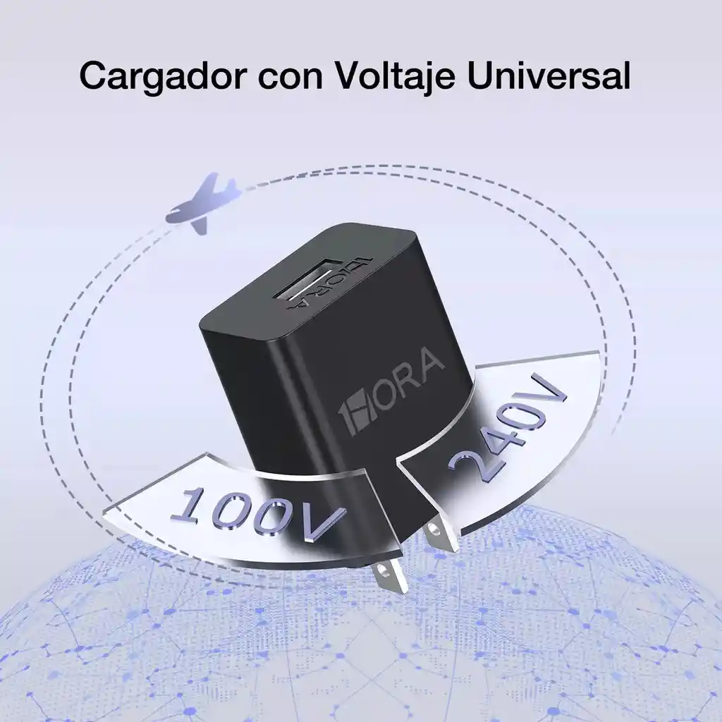 Cargardor Tipo C 1 Hora, Cable Y Cubo Gar080