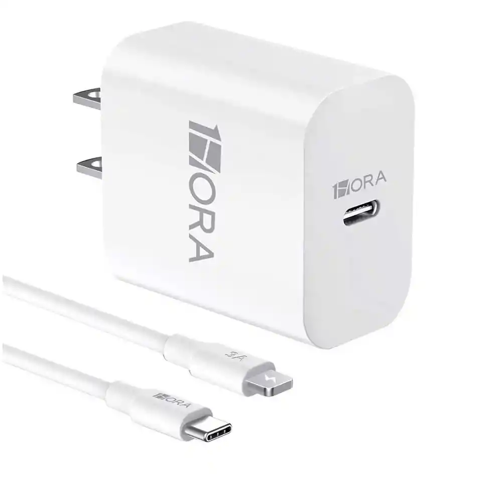 Cargador 1 Hora Tipo C A Iphone 20w Gar154