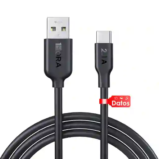 Cable Usb-c A Tipo C Type C Carga Rapida Y Cable De Datos 1m Cab237