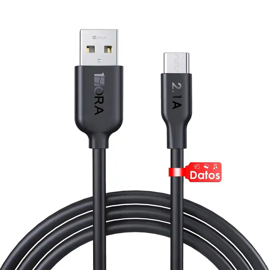 Cable Usb-c A Tipo C Type C Carga Rapida Y Cable De Datos 1m Cab237