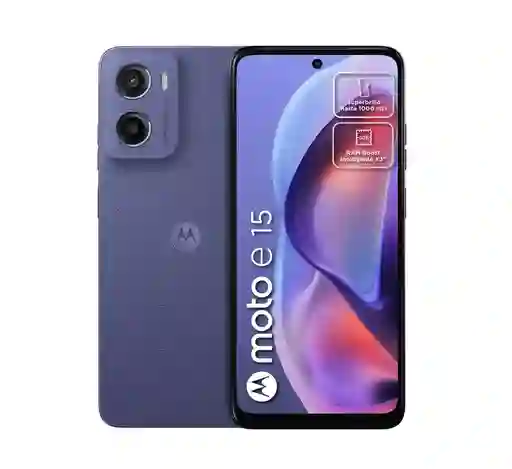 Celular Motorola E15 64gb 2ram Morado