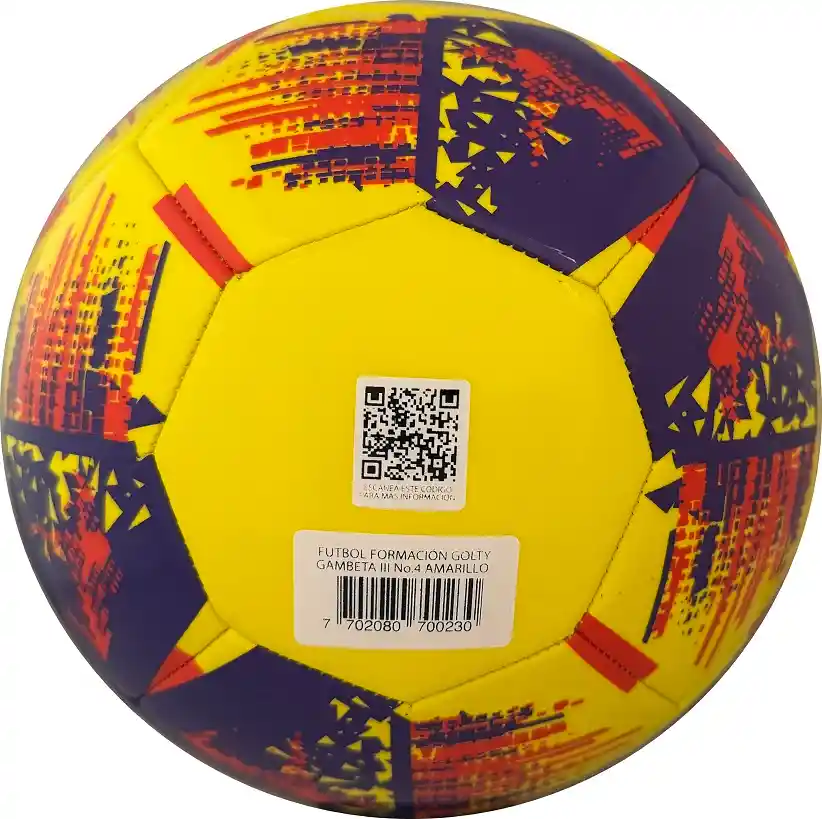 Balón Fútbol Golty Formación Gambeta Ill Cosido A Maquina #4