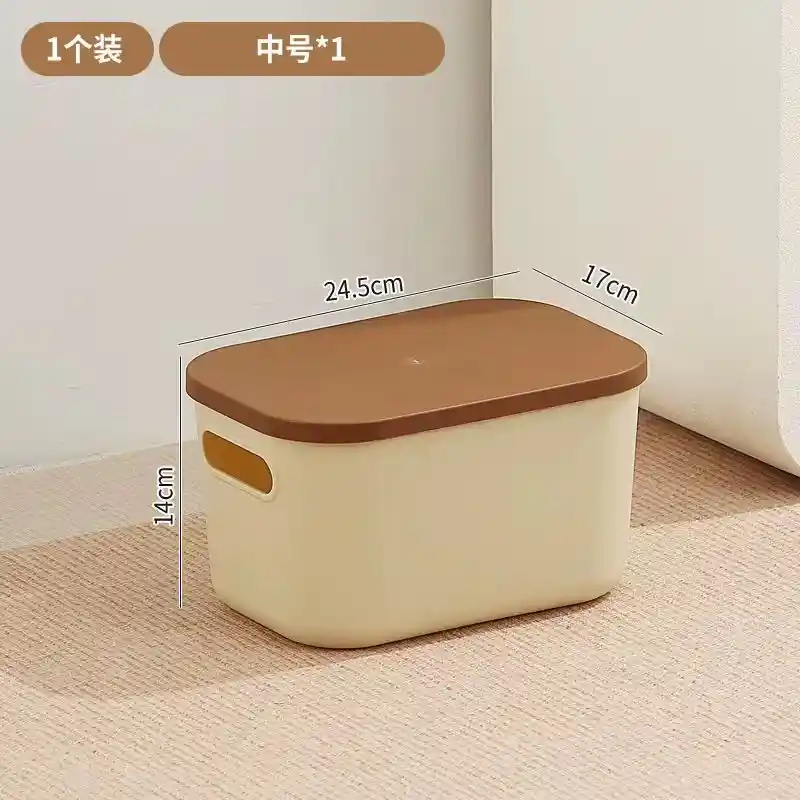 Almacenados Organizador Plástico Con Tapa