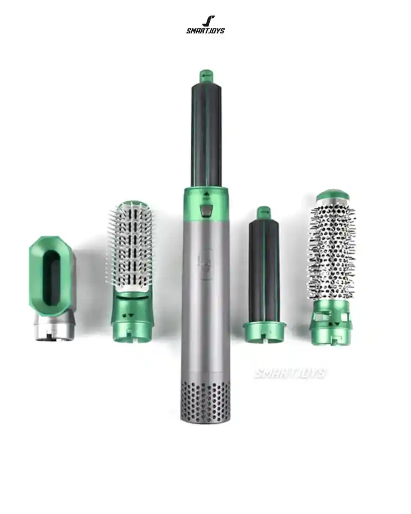 Cepillo Eléctrico Para Cabello Multifuncional 5 En 1 Aguacate