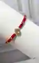 Pulsera Balin 4mm Y Dije De Guadalupe Oro Laminado 18k