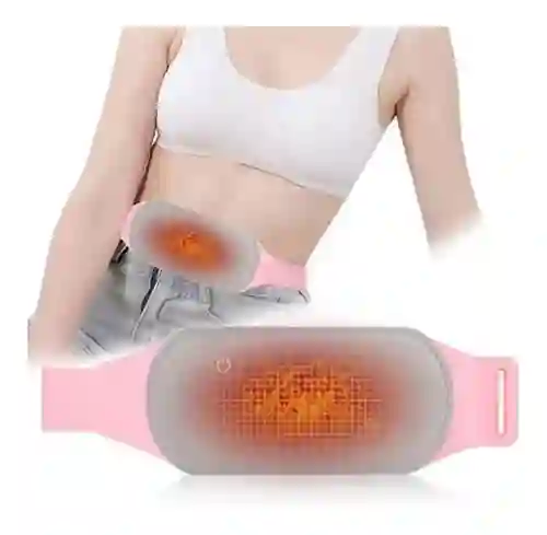 Cinturón Almohadilla Térmica Para Aliviar Cólicos Menstruales