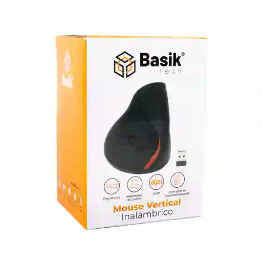 Mouse Jaltech Basik Vertical Inalambrico	