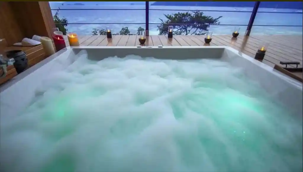 Espuma Jacuzzi Tina Bañera Alta Calidad Y Espumosidad Baño Burbujas De Amor