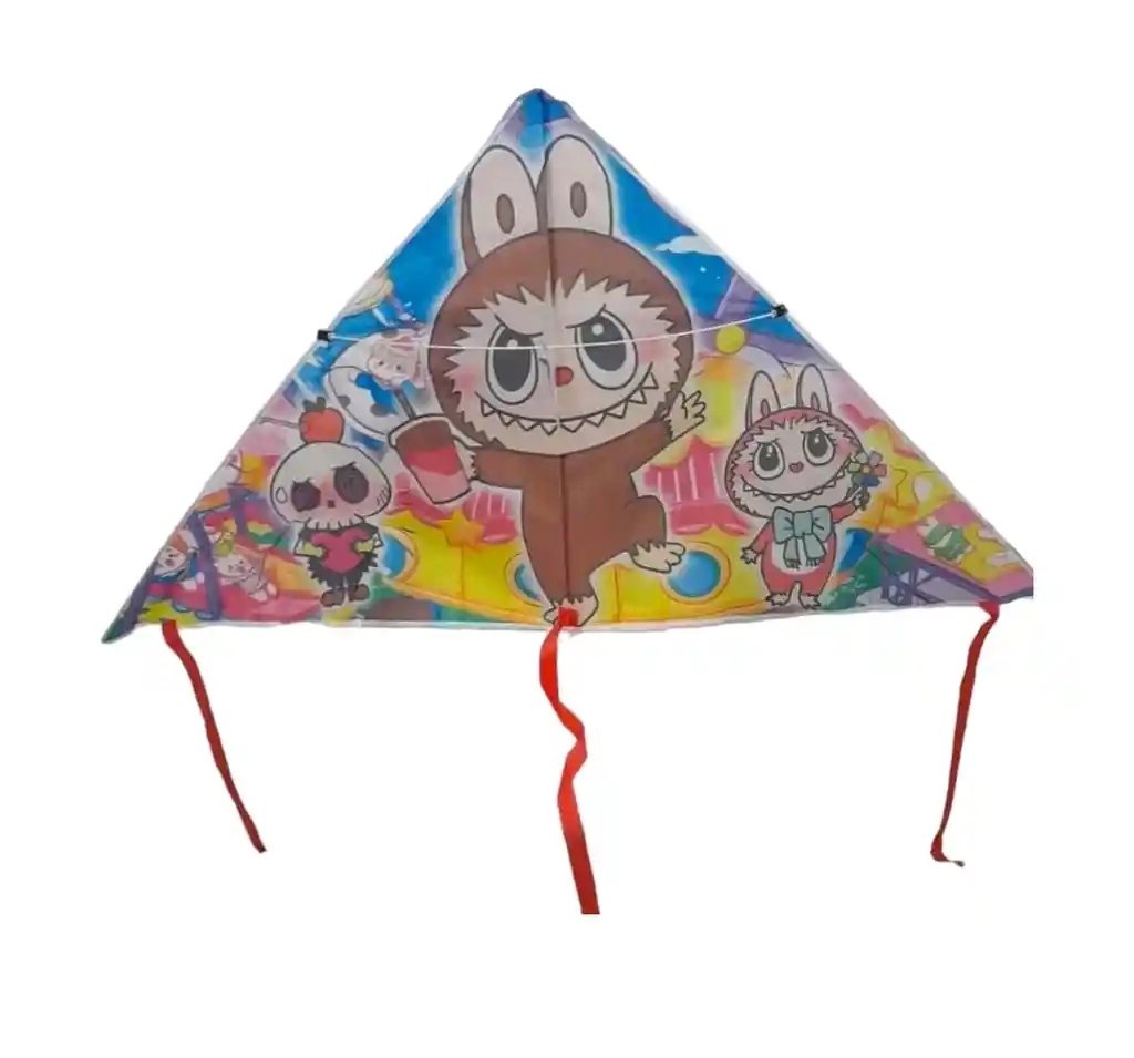 Cometa Triangular Grande Para Volar Niños Varios Motivos 130*60cm