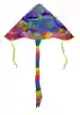 Cometa Triangular Grande Para Volar Niños Varios Motivos 130*60cm