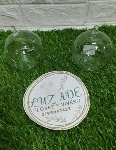 Globo Para Colgar En Cristal Pequeña