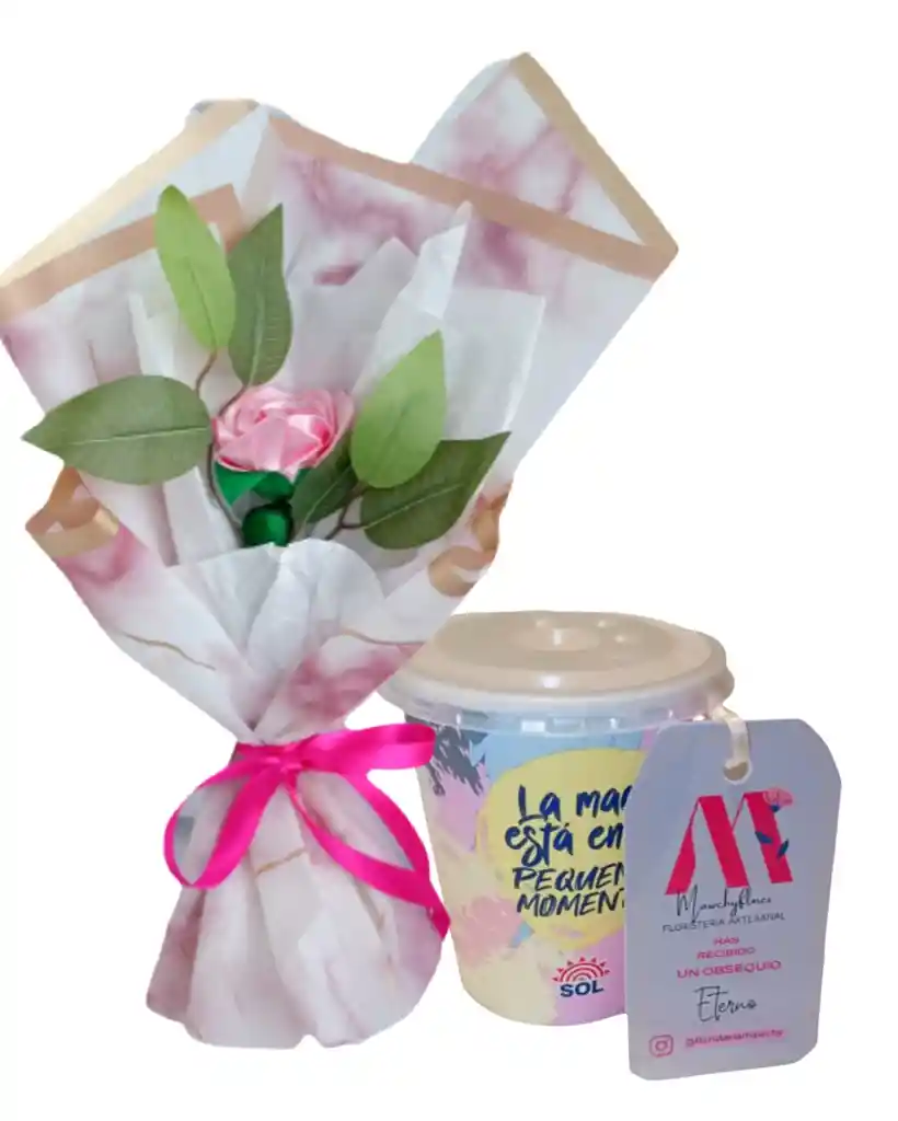 Flores Y Cafe, Rosa Solitaria Unicornio