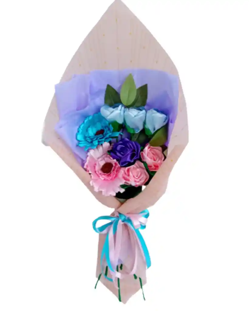 Ramo De Tulipanes, Rosas Y Gerberas