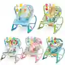 Silla Mecedora Con Vibración Y Juguetes Didácticos Nuevo