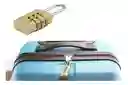 Candado Dorado Blíster Pequeño Numérico 3 Dígitos Locker