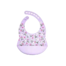 Babero De Silicona Con Bolsillo Para Bebe Nuevo