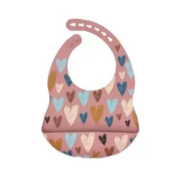 Babero De Silicona Con Bolsillo Para Bebe Nuevo