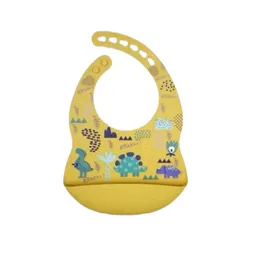 Babero De Silicona Con Bolsillo Para Bebe Nuevo