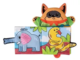 Libro Sensorial Con Títere Incluido Para Bebes Nuevo