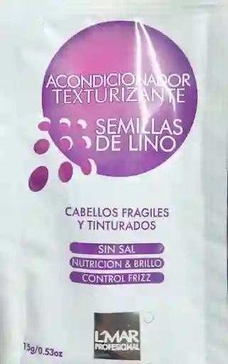 Sobre De Acondicionador Texturizante, Semillas De Lino Sin Sal - L´mar