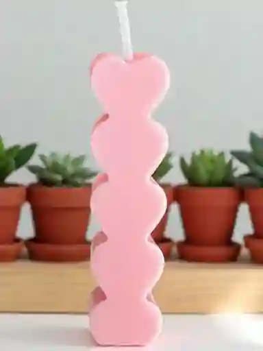 Regalo Especial Vela Decorativa Y Aromatizante Latido De Luz Con Aroma A Vainilla Pomelo