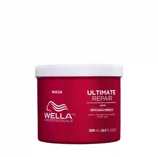 Mascarilla Intensa Reparadora Para Cabello Muy Dañado Wella Ultimate Repair 500ml (paso 2)