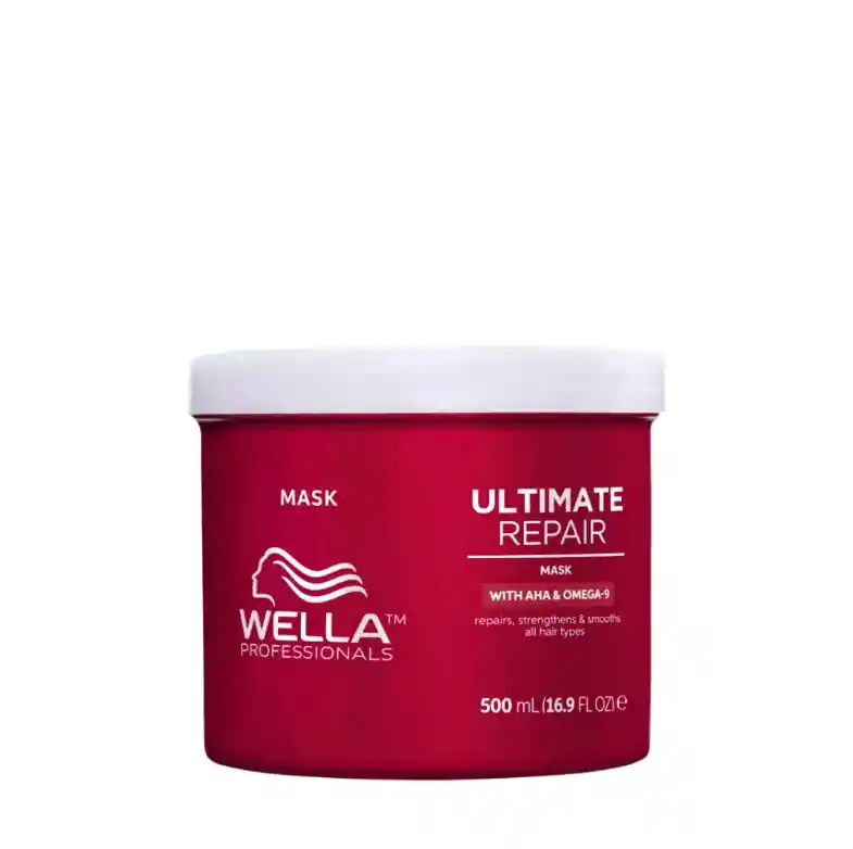 Mascarilla Intensa Reparadora Para Cabello Muy Dañado Wella Ultimate Repair 500ml (paso 2)