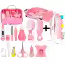 Kit De Aseo Para Bebé Recién Nacido + Lima Nuevo Rosa