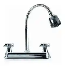 Mezclador Lavaplatos De Cuello Flexible