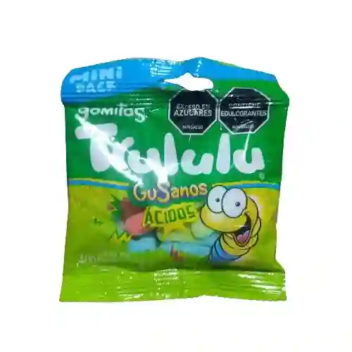 Trululu Gusanos Acidos Minipack 40gr