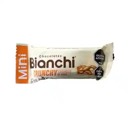 Bianchi Chocolate Blanco Caramelo & Mani 25g
