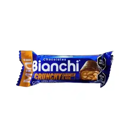 Bianchi Chocolate Negro Caramelo & Mani 25g