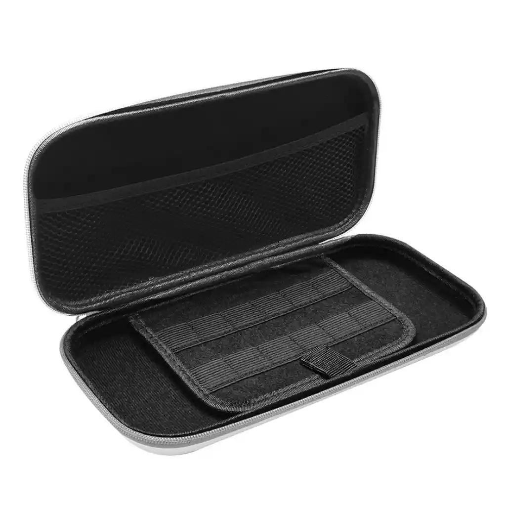 Funda Estuche De Transporte Unicolor Para Nintendo Switch 2 Color Negro
