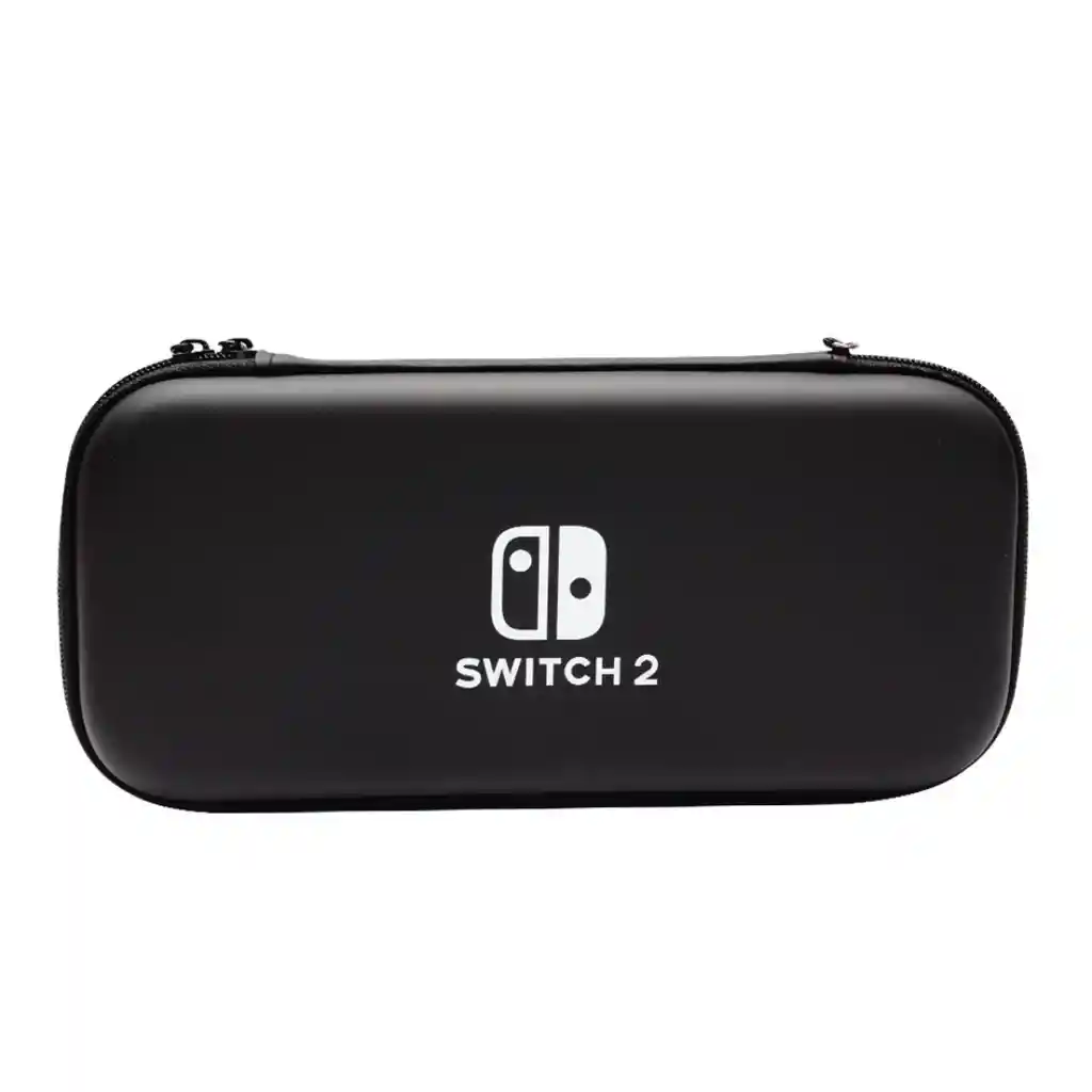 Funda Estuche De Transporte Unicolor Para Nintendo Switch 2 Color Negro