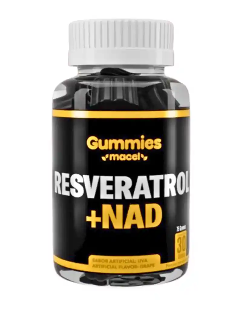 Gomas De Resveratrol + Nad