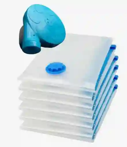 Bolsas Ahorradoras De Espacio X 2 Unidades+bomba Extractor